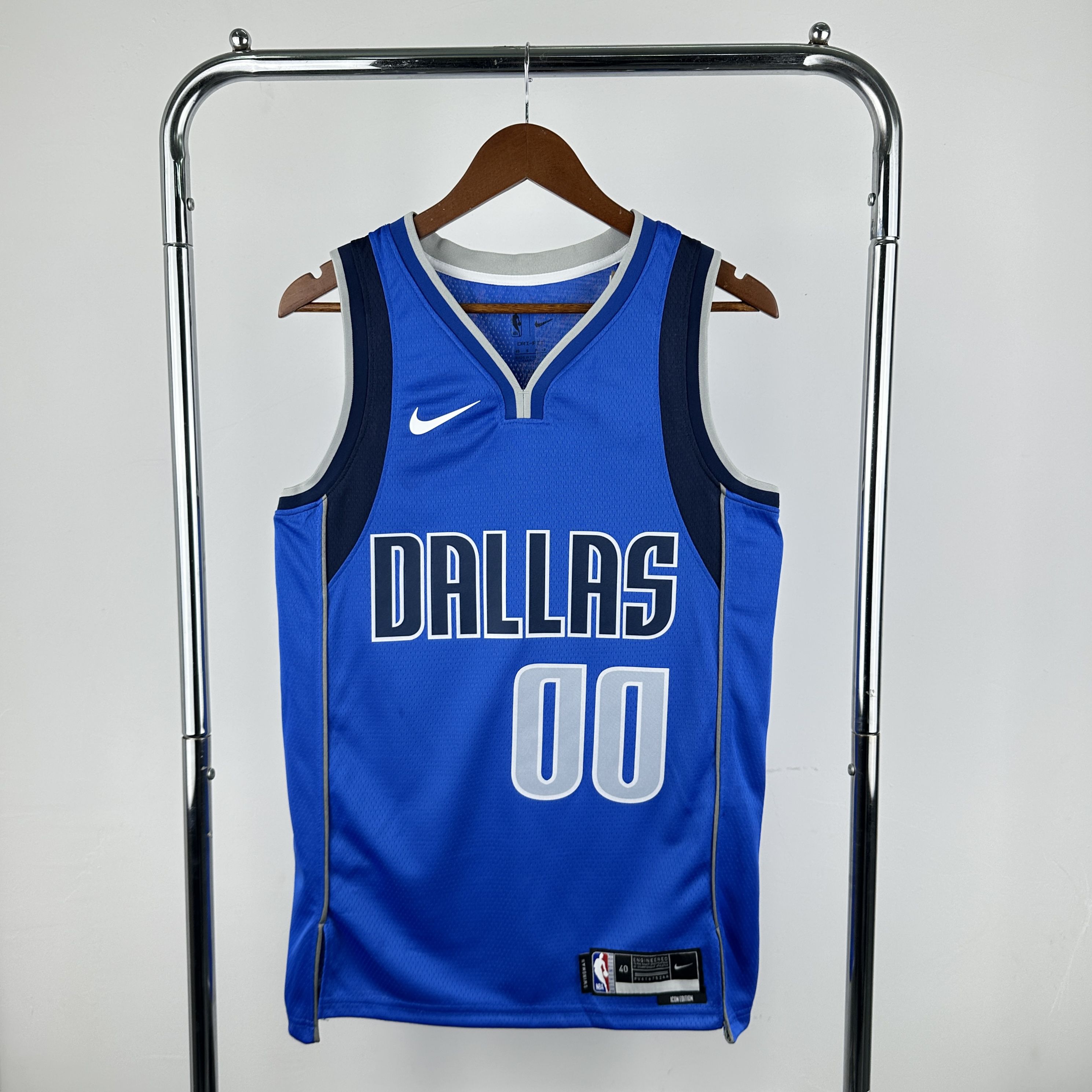 Men Dallas Mavericks #00 Christie Blue Season Nike 2025 NBA Jersey